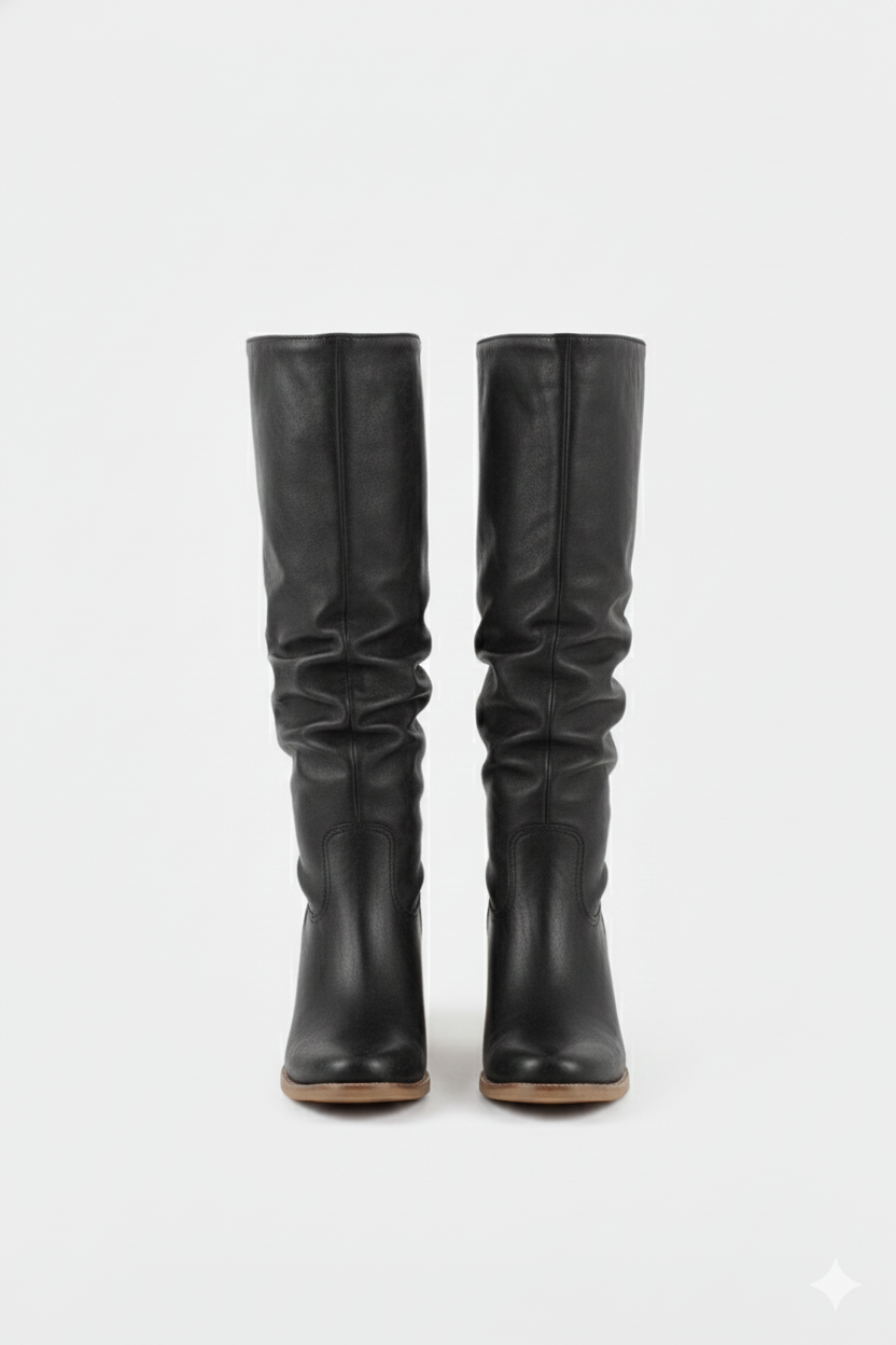 Botas rusticas cuero café Aura