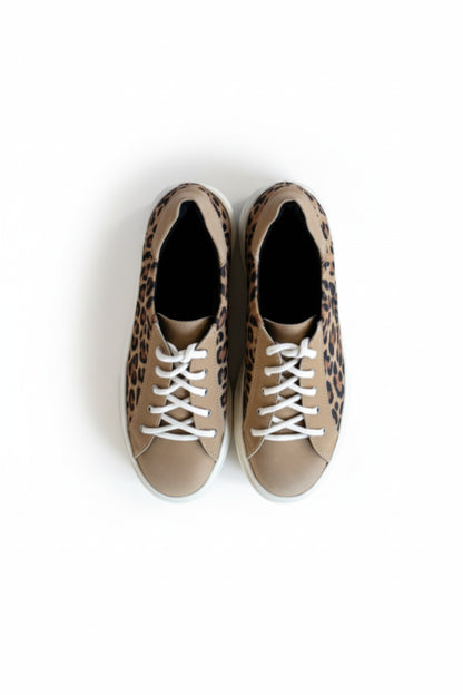 Zapatillas gamuza print