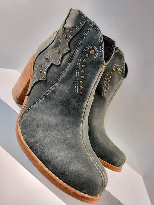 Campero gris taco alto