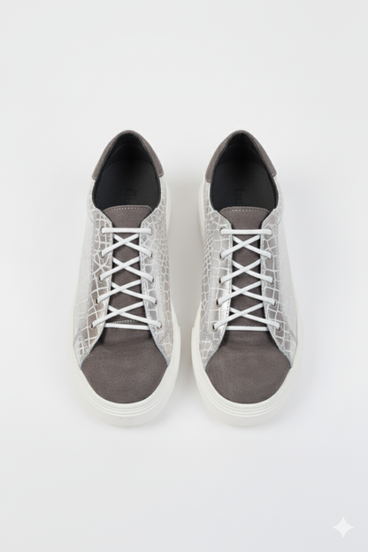 Zapatillas Reno & Plateado