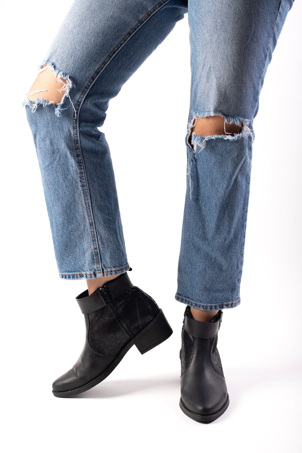 Botín valeria Negro