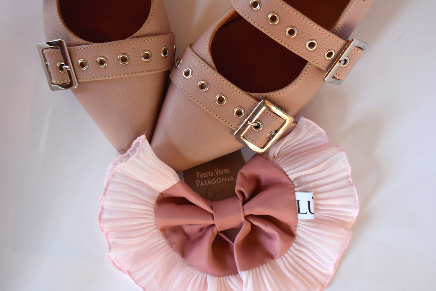 Slingback nude doble correa