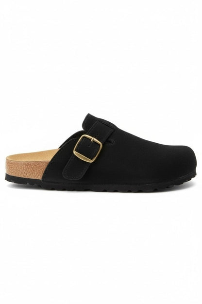 Zuecos de Cuero Ren Clogs