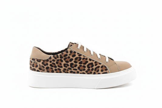 Zapatillas gamuza print