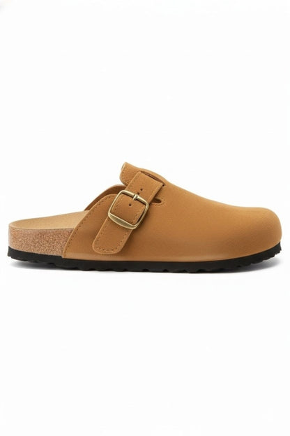 Zuecos de Cuero Ren Clogs