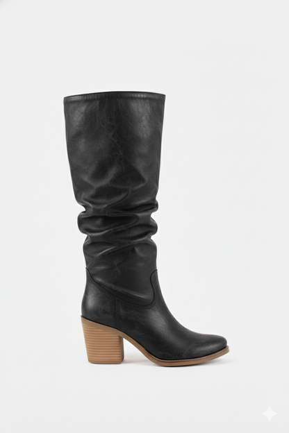 Botas rusticas cuero café Aura