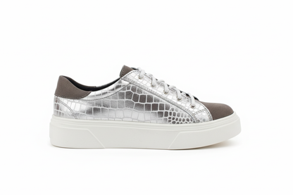 Zapatillas Reno & Plateado
