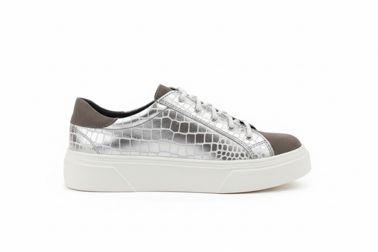Zapatillas Reno & Plateado