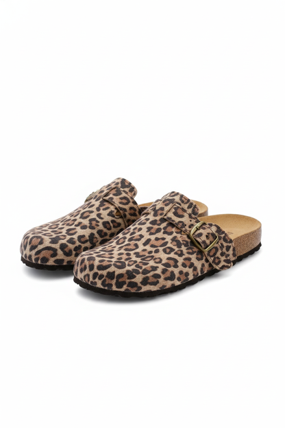 Zuecos de Cuero Ren Clogs