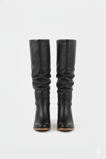 Botas rusticas cuero café Aura